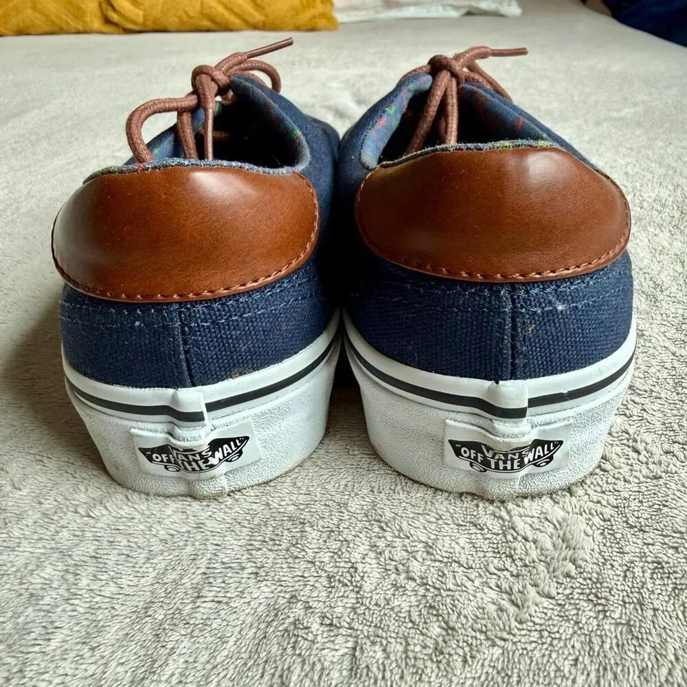 NWOB VANS Men’s Navy Era 59 Sneakers size 8 - Picture 3 of 10